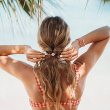 Load image into Gallery viewer, "Sweet" Pink Cherry Hair Tie Bracelets: Medium