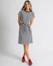 Load image into Gallery viewer, Striped Tie Dress