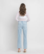 Load image into Gallery viewer, HIGH RISE SLIM WIDE JEANS MERITORIOUS