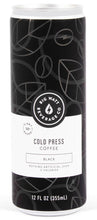 Load image into Gallery viewer, Black Cold Press Coffee. No Artificials.