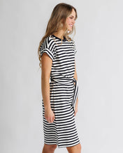 Load image into Gallery viewer, Striped Tie Dress