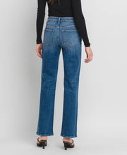 Load image into Gallery viewer, HIGH RISE FULL LENGTH SLIM WIDE JEANS DREAMLAND