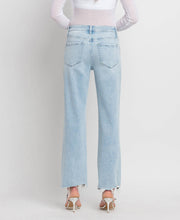 Load image into Gallery viewer, HIGH RISE SLIM WIDE JEANS MERITORIOUS