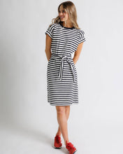 Load image into Gallery viewer, Striped Tie Dress