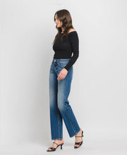 Load image into Gallery viewer, HIGH RISE FULL LENGTH SLIM WIDE JEANS DREAMLAND