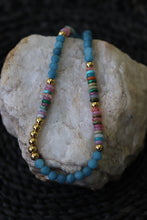 Load image into Gallery viewer, Aqua Gemstone Necklace