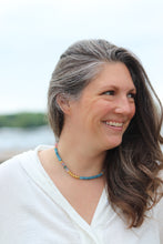 Load image into Gallery viewer, Aqua Gemstone Necklace