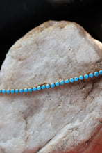 Load image into Gallery viewer, Piper Turquoise Tennis Necklace - Stainless Steel - Waterproof