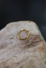 Load image into Gallery viewer, Dainty Wave Ring - Gold (Size options) Water Proof