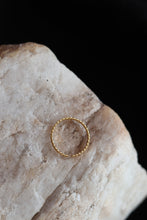 Load image into Gallery viewer, Dainty Twisted Gold Ring – 18K Gold Plated Stainless Steel Open Back Stacking Ring