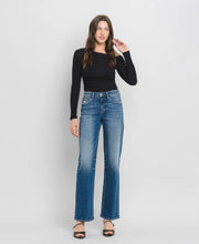 Load image into Gallery viewer, HIGH RISE FULL LENGTH SLIM WIDE JEANS DREAMLAND