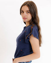 Load image into Gallery viewer, Navy Cherry Tee