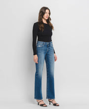 Load image into Gallery viewer, HIGH RISE FULL LENGTH SLIM WIDE JEANS DREAMLAND