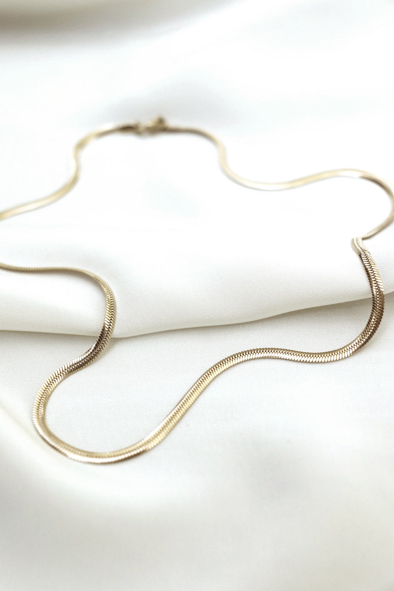 【TATIANA】MODERN FLAT SNAKE CHAIN Necklace★送料・関税込 NAK TATIANA(タチアナ) - 海外通販のBUYMA