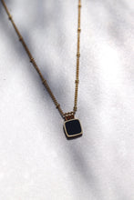 Load image into Gallery viewer, Dee Necklace Black.