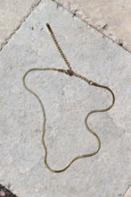 Load image into Gallery viewer, Short Snake Chain Necklace - Water Resistant