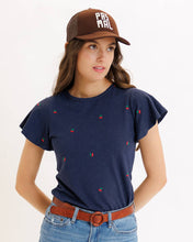 Load image into Gallery viewer, Navy Cherry Tee
