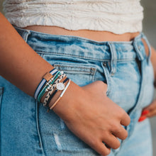 Load image into Gallery viewer, Anchor  Hair Tie Bracelets: Medium
