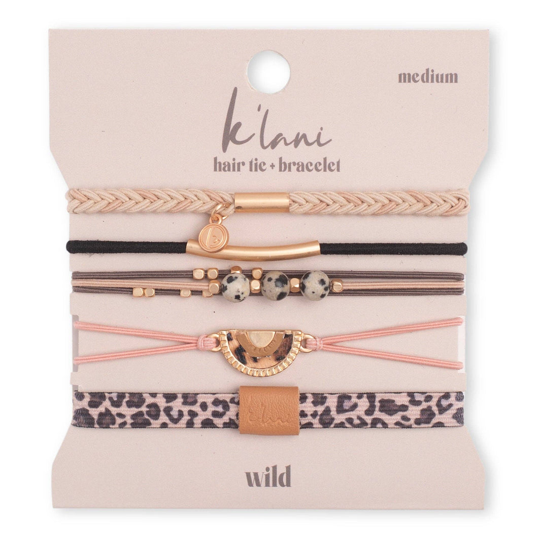 Wild Hair Tie Bracelets: Medium