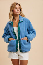 Load image into Gallery viewer, Wiley Reversible Sherpa Jacket
