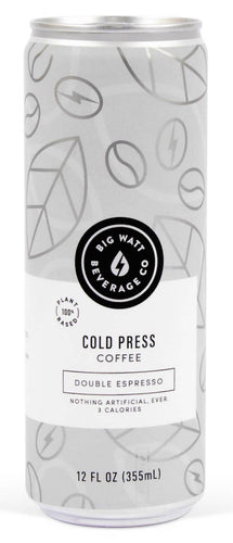 Double Espresso Cold Press Coffee.