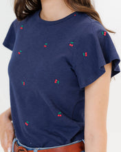 Load image into Gallery viewer, Navy Cherry Tee
