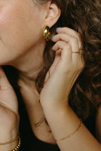 Load image into Gallery viewer, Audrey Hoop Earrings - Gold
