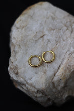 Load image into Gallery viewer, Mini Mara Hoops - Gold - Stainless Steel - Water Proof
