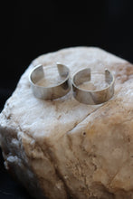 Load image into Gallery viewer, Talia Hoops - Thick Silver Hoop Earrings – 18K Gold Plated Stainless Steel Waterproof Hoops

