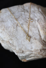 Load image into Gallery viewer, Lightning Bolt Necklace - Stainless Steel
