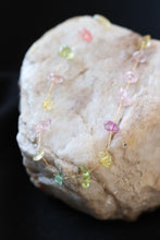 Load image into Gallery viewer, Aria Natural Stone Necklace – 18K Gold Plated Stainless Steel Colorful Gemstone Chain
