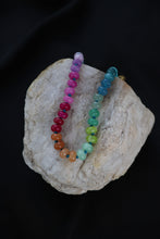 Load image into Gallery viewer, Rio Multicolor Gemstone Beaded Necklace | Colorful Jade Bead Necklace | Layering Necklace for Women
