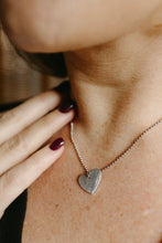 Load image into Gallery viewer, Aluminum Heart Necklace
