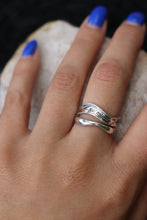 Load image into Gallery viewer, Sterling Silver Wave Ring

