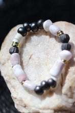 Load image into Gallery viewer, Tap Tap Bracelet- Black and White
