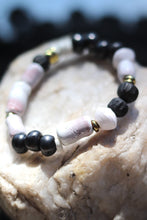 Load image into Gallery viewer, Tap Tap Bracelet- Black and White
