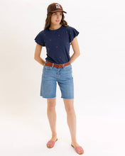 Load image into Gallery viewer, Navy Cherry Tee
