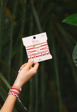 Load image into Gallery viewer, Love Hair Tie Bracelets: Medium
