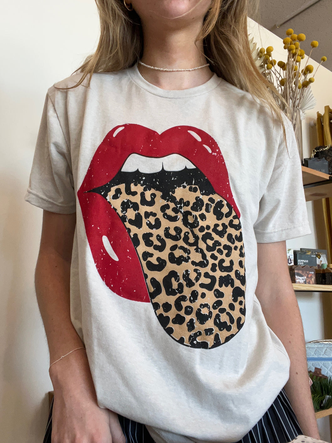 Leopard Tongue Tee