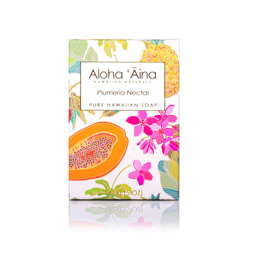 Aloha 'Aina – Plumeria Nectar Pure Bar Soap.
