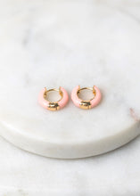 Load image into Gallery viewer, Margot Hoops (Blush)
