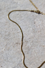 Load image into Gallery viewer, Short Snake Chain Necklace - Water Resistant
