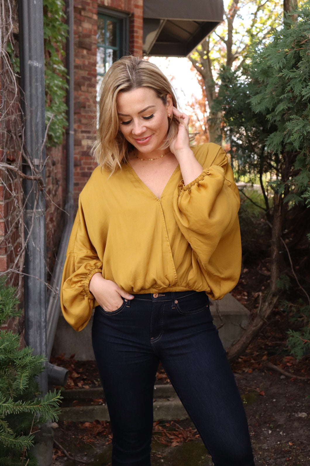 Must Have Blouse - Mustard