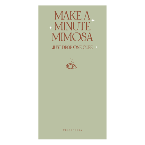 Drink Signage | Make a Minute Mimosa.